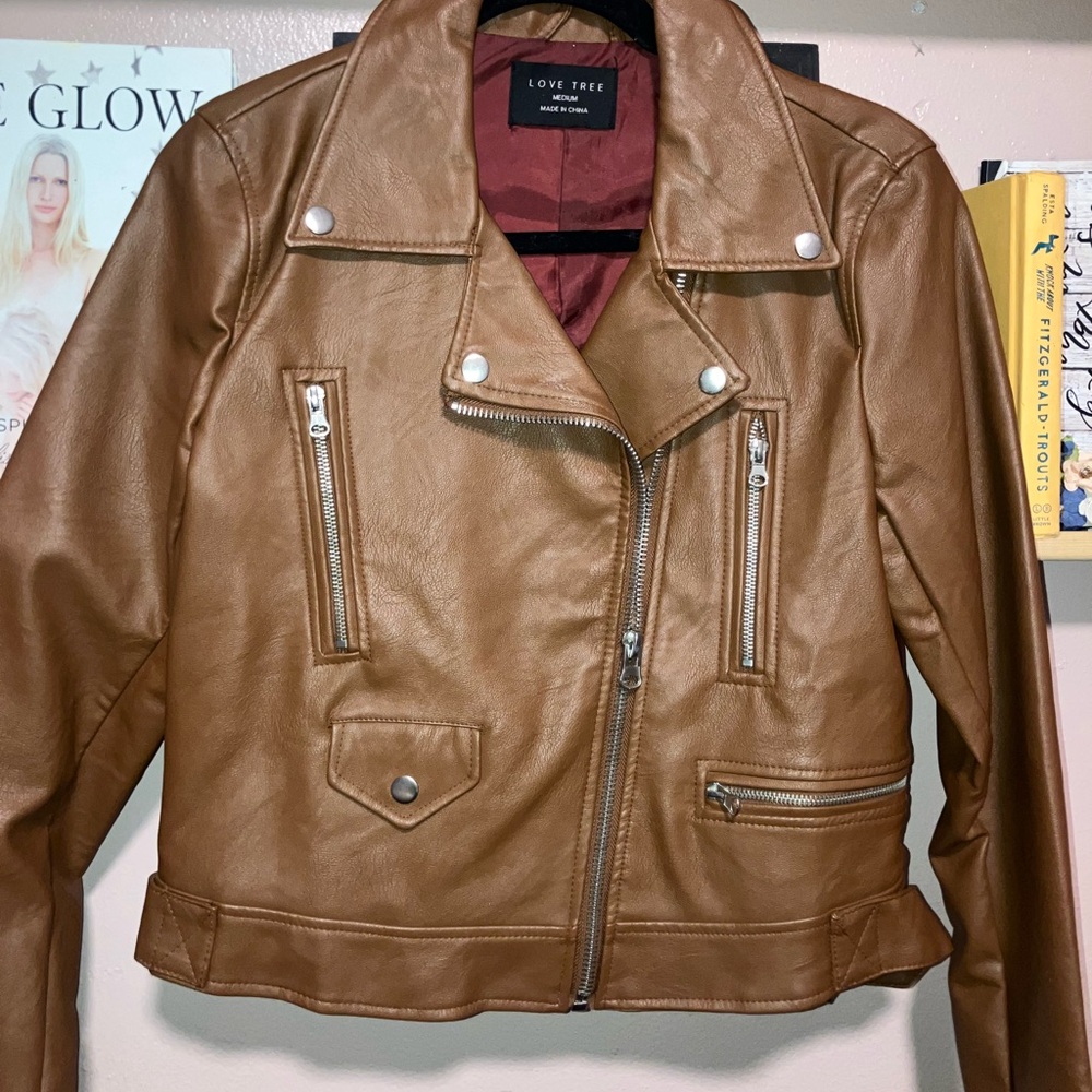 ✨🤎Love Tree Women's Tan Jacket